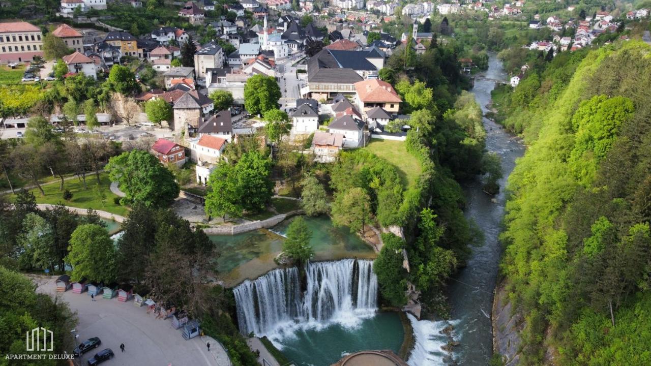 Apartment Deluxe Jajce Bagian luar foto